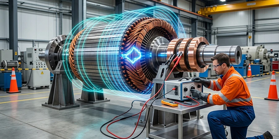 AC Impedance Testing for Generator Rotors Explained
