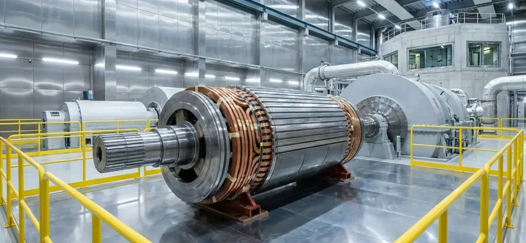 500 Volt Megger & Polarization Index Test on Generator Rotors